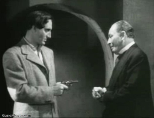 Basil Rathbone (Sherlock Holmes) Lionel Atwill (Professor James Moriarty)