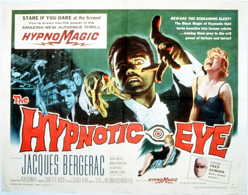 The Hypnotic Eye (1960) Directed by George Blair Shown: Lobby card